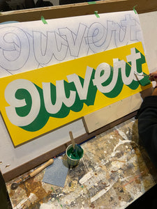 Sign Painting Workshop (SUNDAY January 14th 2024)